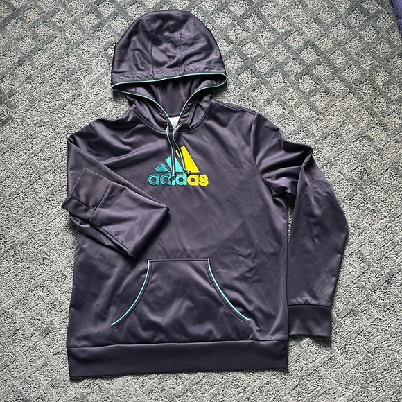 Adidas women’s blue sweater extra large - Picture 1 of 3